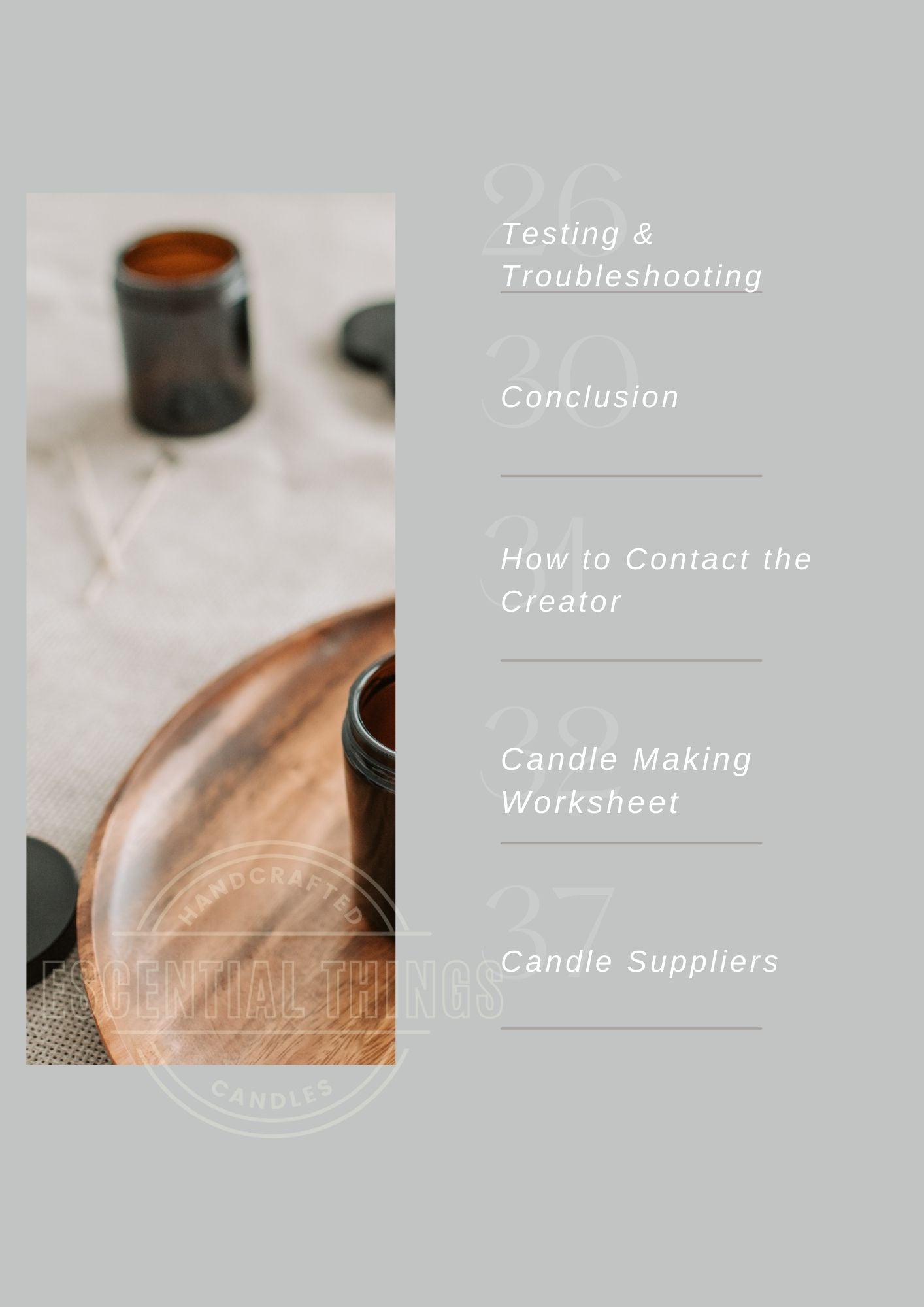 How to Make Candles Ebook