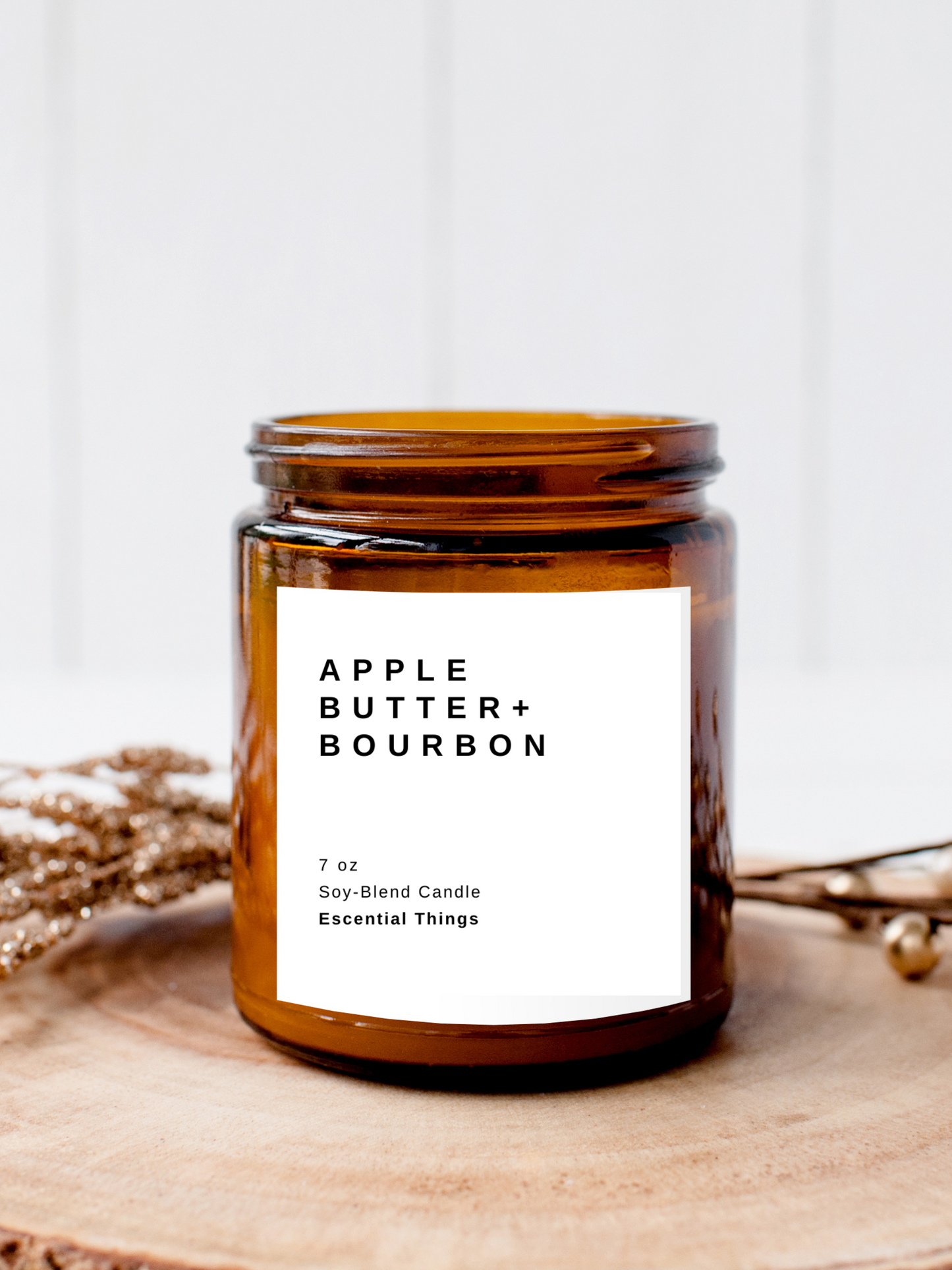 Apple Butter & Bourbon Candle